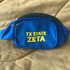 Zeta Tau Alpha Fanny Pack TX State ZTA